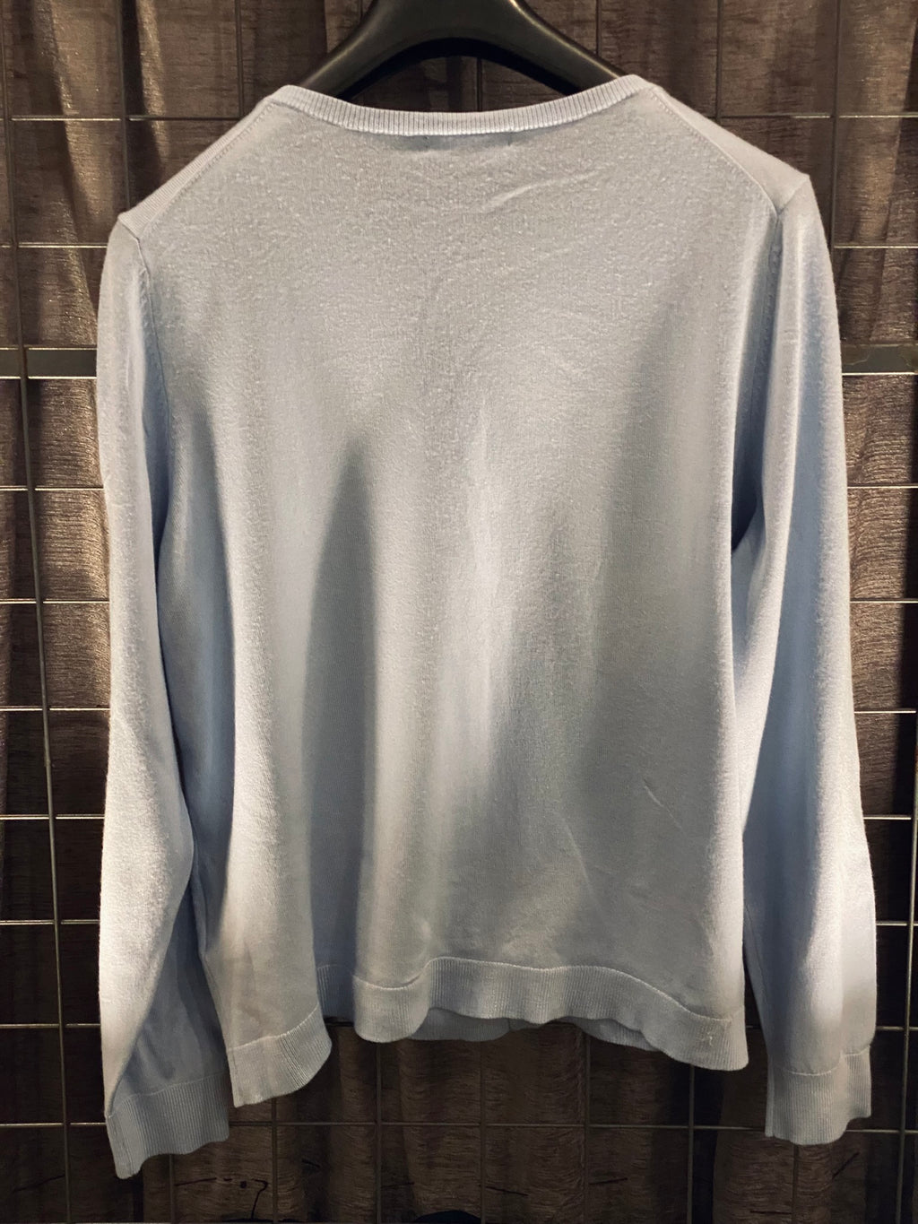 VKH035-J.CREW ICE BLUE CARDIGAN