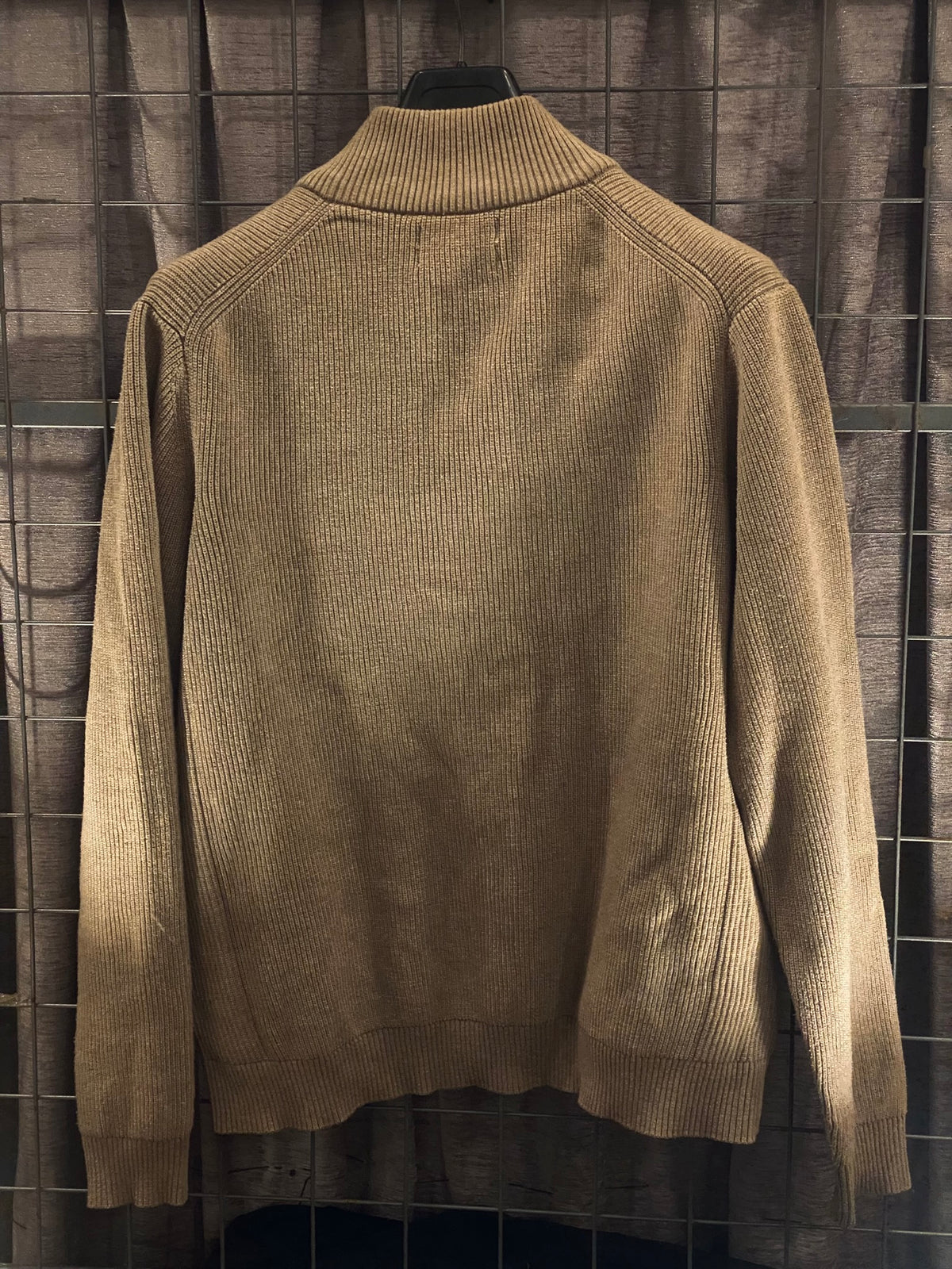 VKH021- M&S BEIGE ZIPPER CARDIGAN