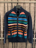 VKH001-GAP BLUE RAINBOW JACKET