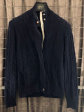 VKH033- BLUE ZIPPER JACKET