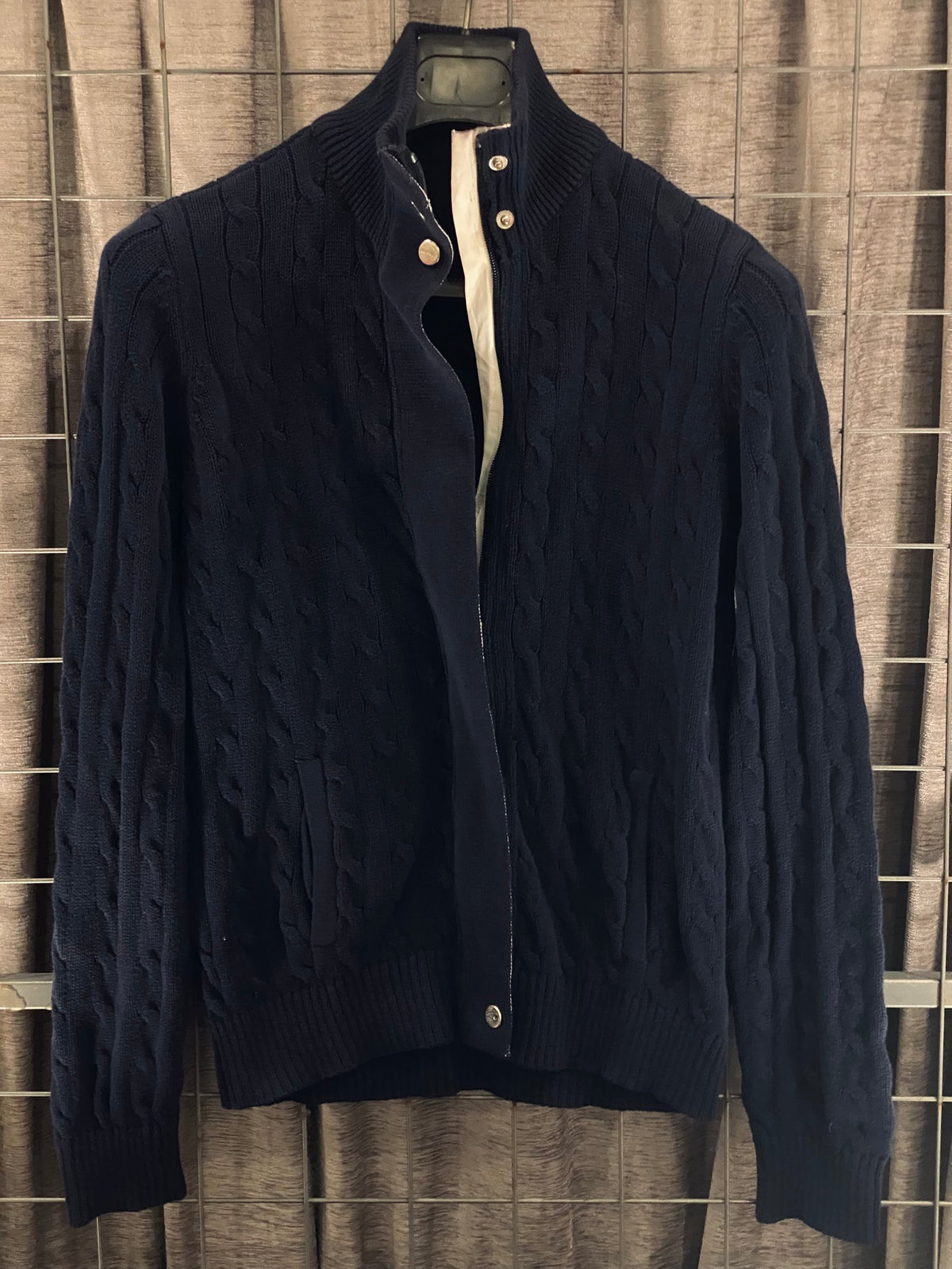 VKH033- BLUE ZIPPER JACKET