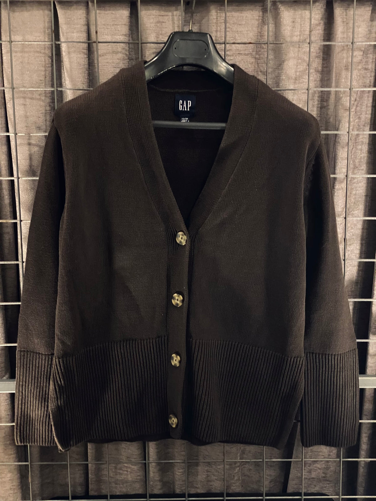 VKH030- GAP BROWN CARDIGAN